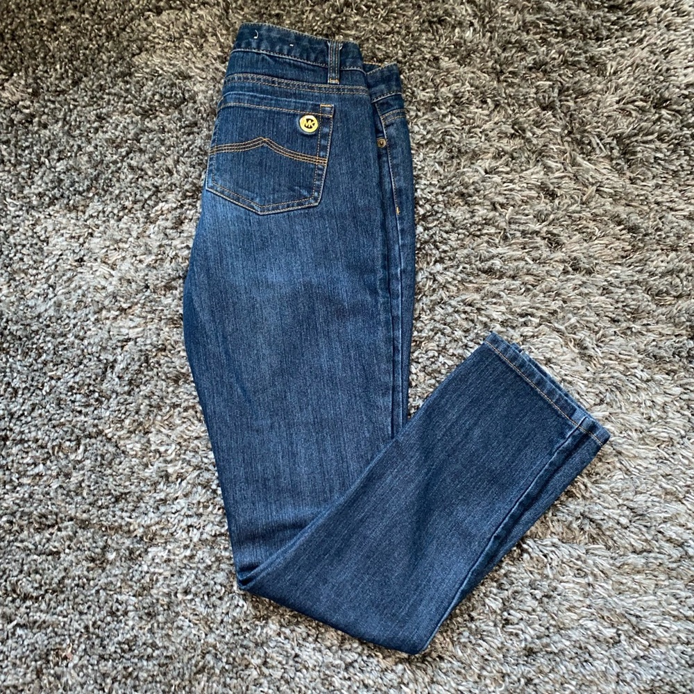 Michael Kors Straight Leg Jeans Size 2 - Picture 1 of 6